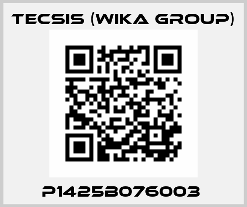 P1425B076003  Tecsis (WIKA Group)