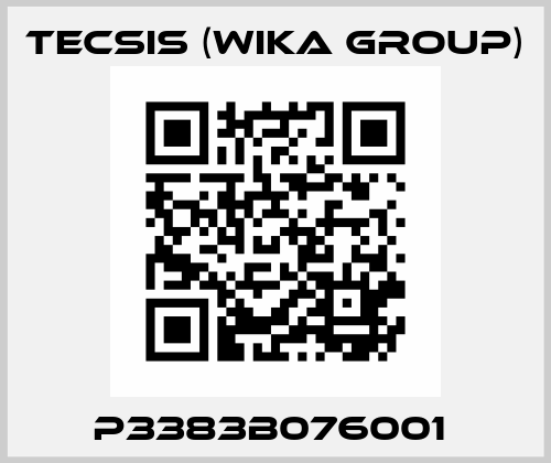 P3383B076001  Tecsis (WIKA Group)