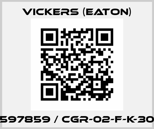 597859 / CGR-02-F-K-30 Vickers (Eaton)