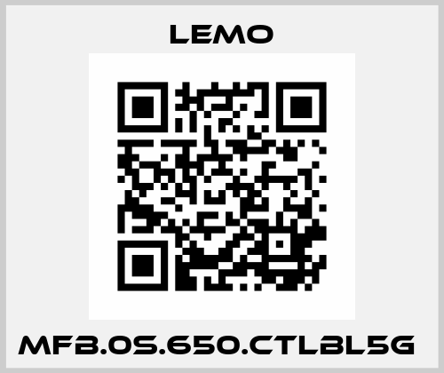 MFB.0S.650.CTLBL5G  Lemo