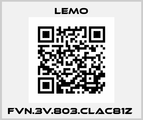 FVN.3V.803.CLAC81Z  Lemo