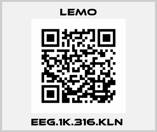 EEG.1K.316.KLN  Lemo