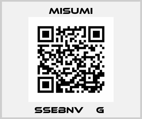 SSEBNV□□G  Misumi