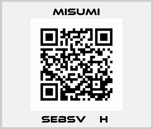 SEBSV□□H  Misumi