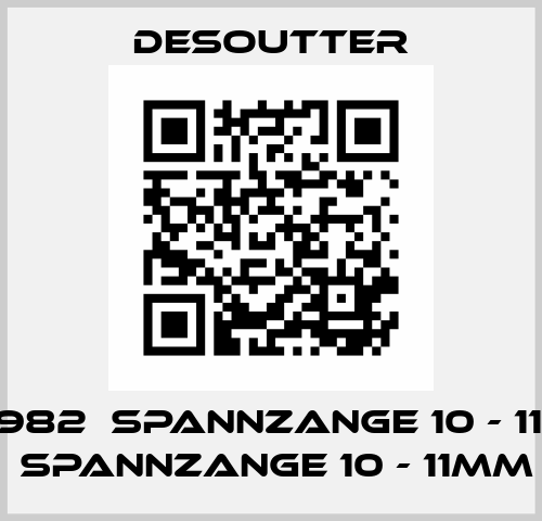 104982  SPANNZANGE 10 - 11MM (ER25)  SPANNZANGE 10 - 11MM (ER25) Desoutter