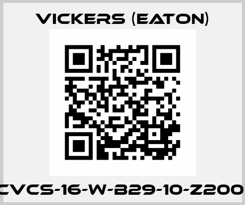 CVCS-16-W-B29-10-Z200  Vickers (Eaton)