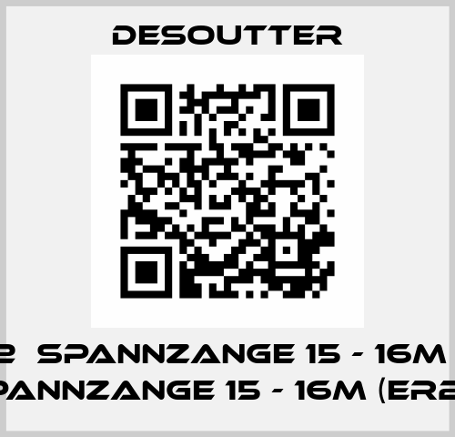 105042  SPANNZANGE 15 - 16M (ER25)  SPANNZANGE 15 - 16M (ER25) Desoutter