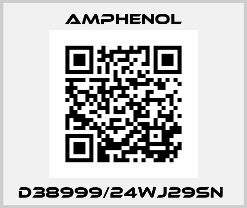 D38999/24WJ29SN  Amphenol