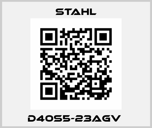D40S5-23AGV  Stahl