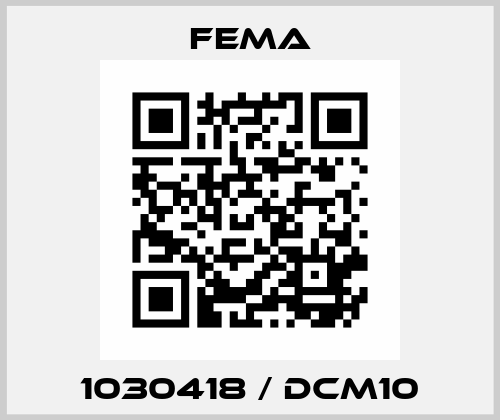 1030418 / DCM10 FEMA