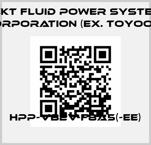 HPP-VB2V-F8A5(-EE) JTEKT FLUID POWER SYSTEMS CORPORATION (ex. Toyooki)