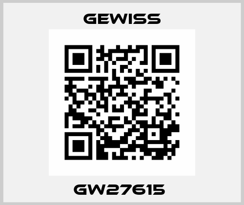 GW27615  Gewiss