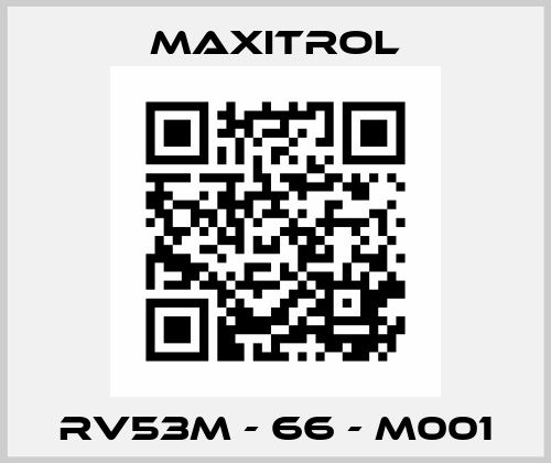 RV53M - 66 - M001 Maxitrol