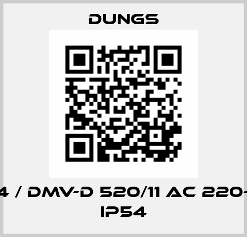 221924 / DMV-D 520/11 AC 220-240 V IP54 Dungs