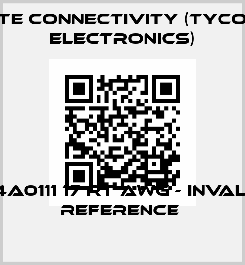 44A0111 17 rt AWG - invalid reference  TE Connectivity (Tyco Electronics)