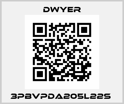 3PBVPDA205L22S  Dwyer