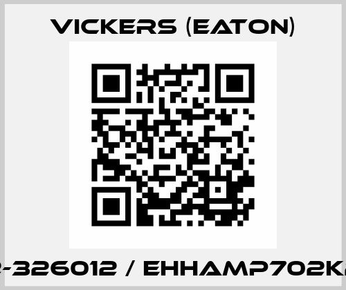 02-326012 / EHHAMP702K20 Vickers (Eaton)