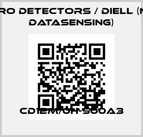 CD12M/0H-500A3 Micro Detectors / Diell (now Datasensing)