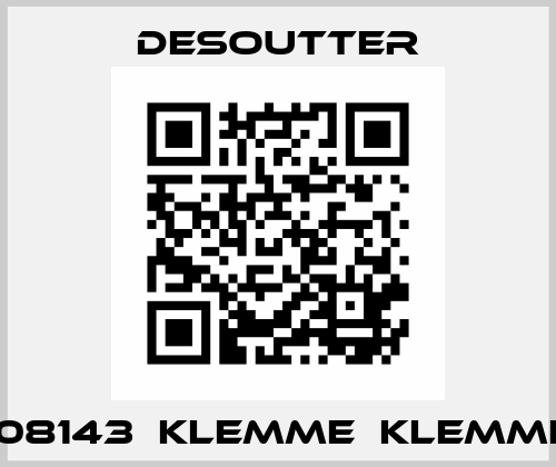 108143  KLEMME  KLEMME Desoutter