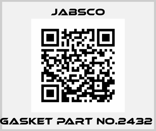 GASKET PART NO.2432  Jabsco
