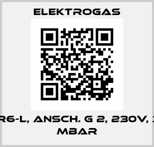 VMR6-L, Ansch. G 2, 230V, 360 mbar Elektrogas