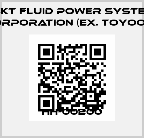 HH-00200 JTEKT FLUID POWER SYSTEMS CORPORATION (ex. Toyooki)