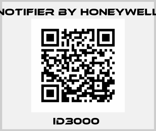 ID3000  Notifier by Honeywell