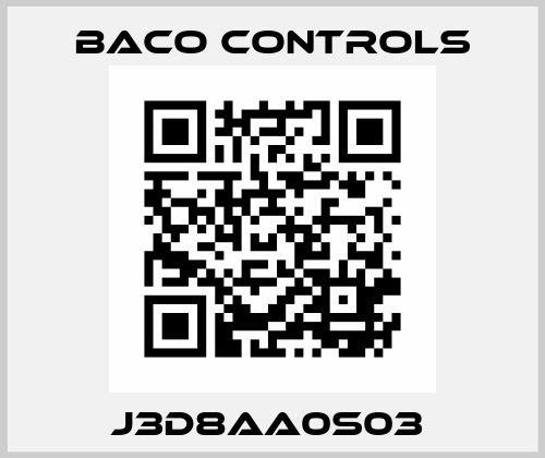 J3D8AA0S03  Baco Controls