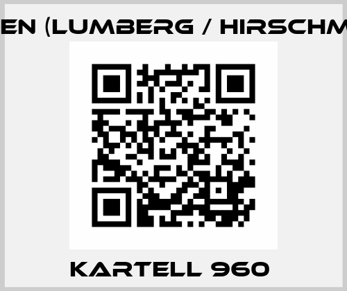 KARTELL 960  Lumberg (Belden)