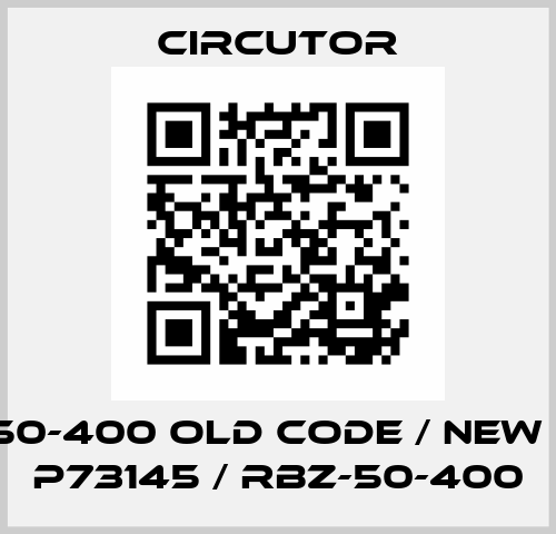 RBX-50-400 old code / new code P73145 / RBZ-50-400 Circutor