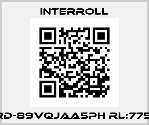 RD-89VQJAA5PH RL:775  Interroll