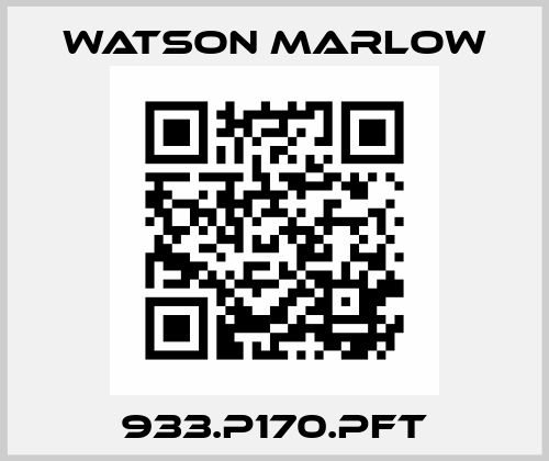 933.P170.PFT Watson Marlow