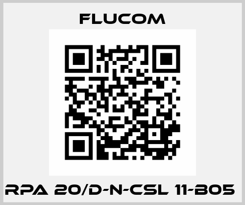 RPA 20/D-N-CSL 11-B05  Flucom