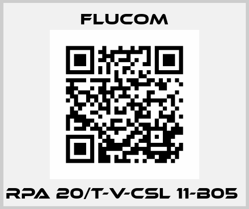 RPA 20/T-V-CSL 11-B05  Flucom