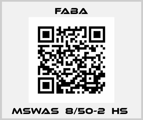 MSWAS  8/50-2  HS  Faba