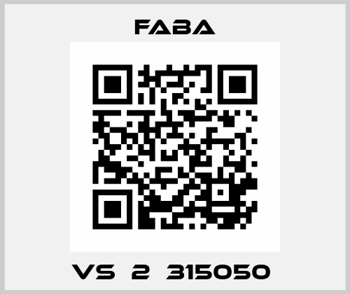 VS  2  315050  Faba