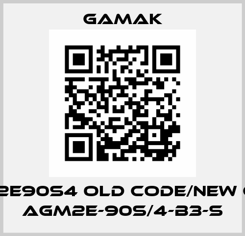 AGM2E90S4 old code/new code AGM2E-90S/4-B3-S Gamak