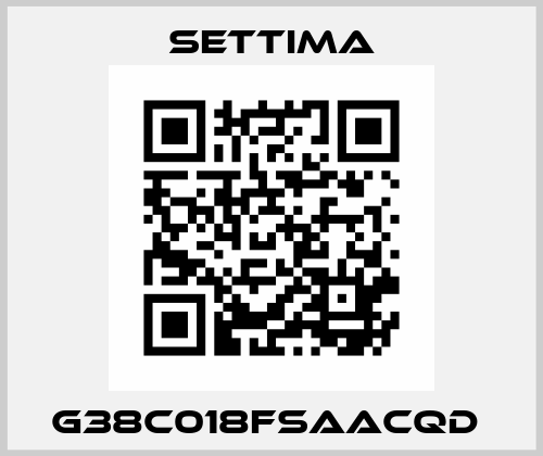 G38C018FSAACQD  Settima