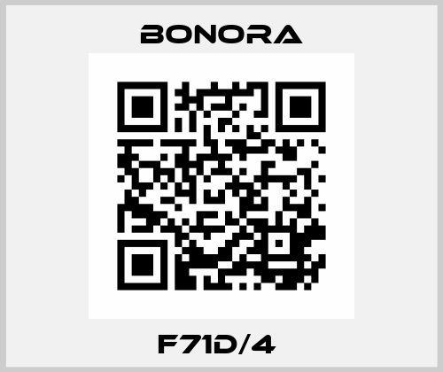 F71D/4  Bonora