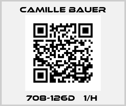 708-126D   1/H  Camille Bauer