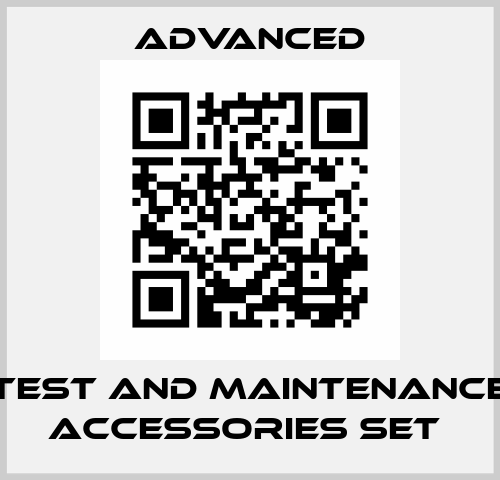 Test and Maintenance Accessories Set  Advanced