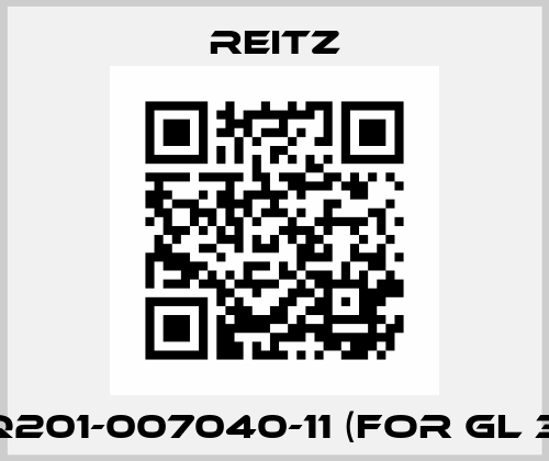 GAQ201-007040-11 (for GL 300) Reitz