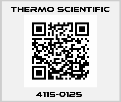 4115-0125  Thermo Scientific