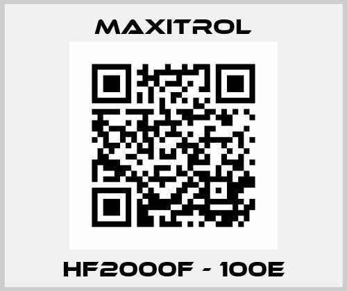 HF2000F - 100E Maxitrol
