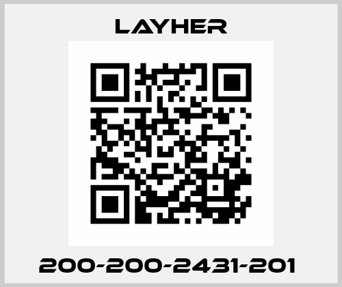 200-200-2431-201  Layher
