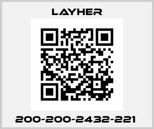 200-200-2432-221  Layher