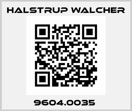 9604.0035  Halstrup Walcher