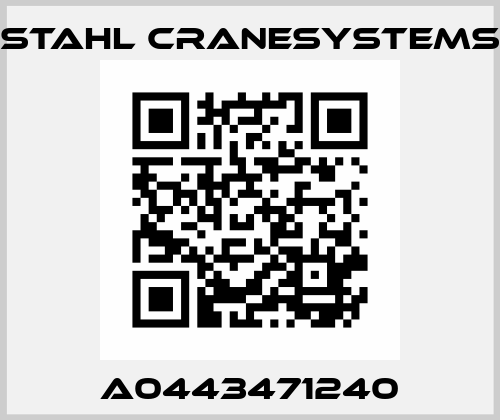 A0443471240 Stahl Crane
