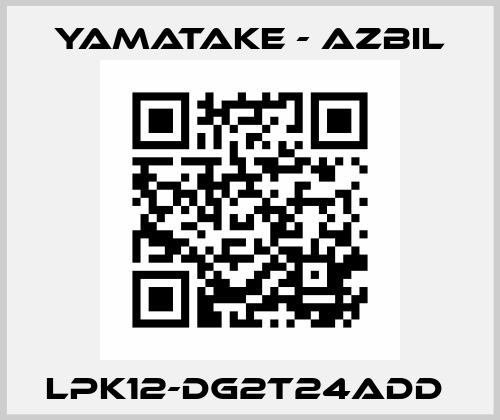 LPK12-DG2T24ADD  Yamatake - Azbil
