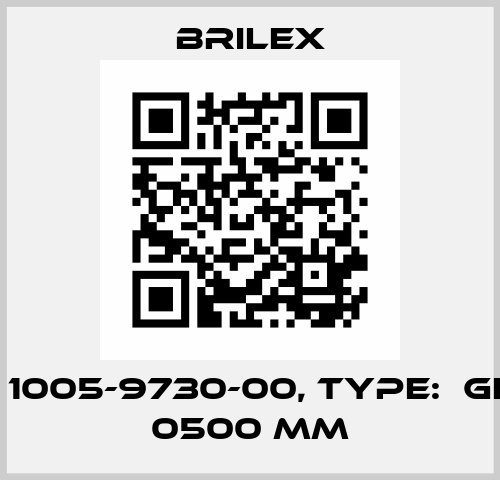 P/N: 1005-9730-00, Type:  GE DN 0500 mm Brilex